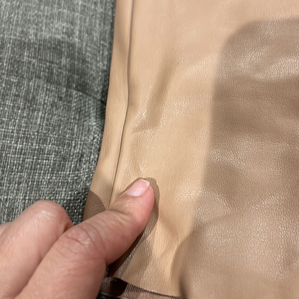 Skims Faux Leather Tube Top - Picture 10 of 10